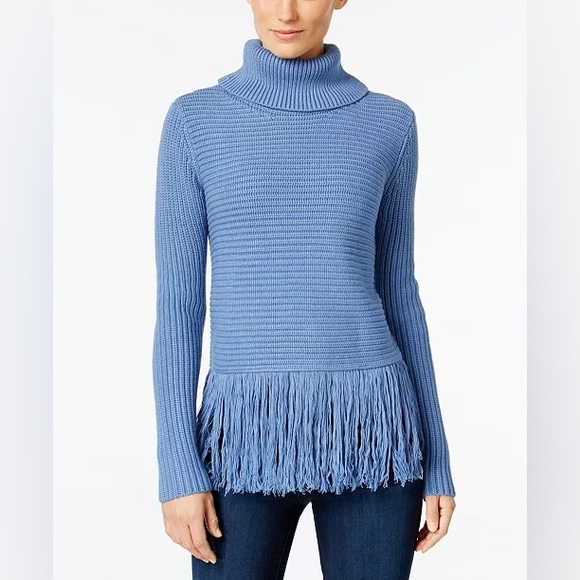 Michael Kors knit fringe sweater (S) - Picture 9 of 15